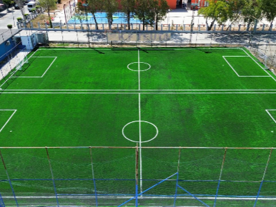 Ndertimi i dy fushave stervitore per aktivitet sportiv Ndertimi i dy fushave stervitore per aktivitet sportiv